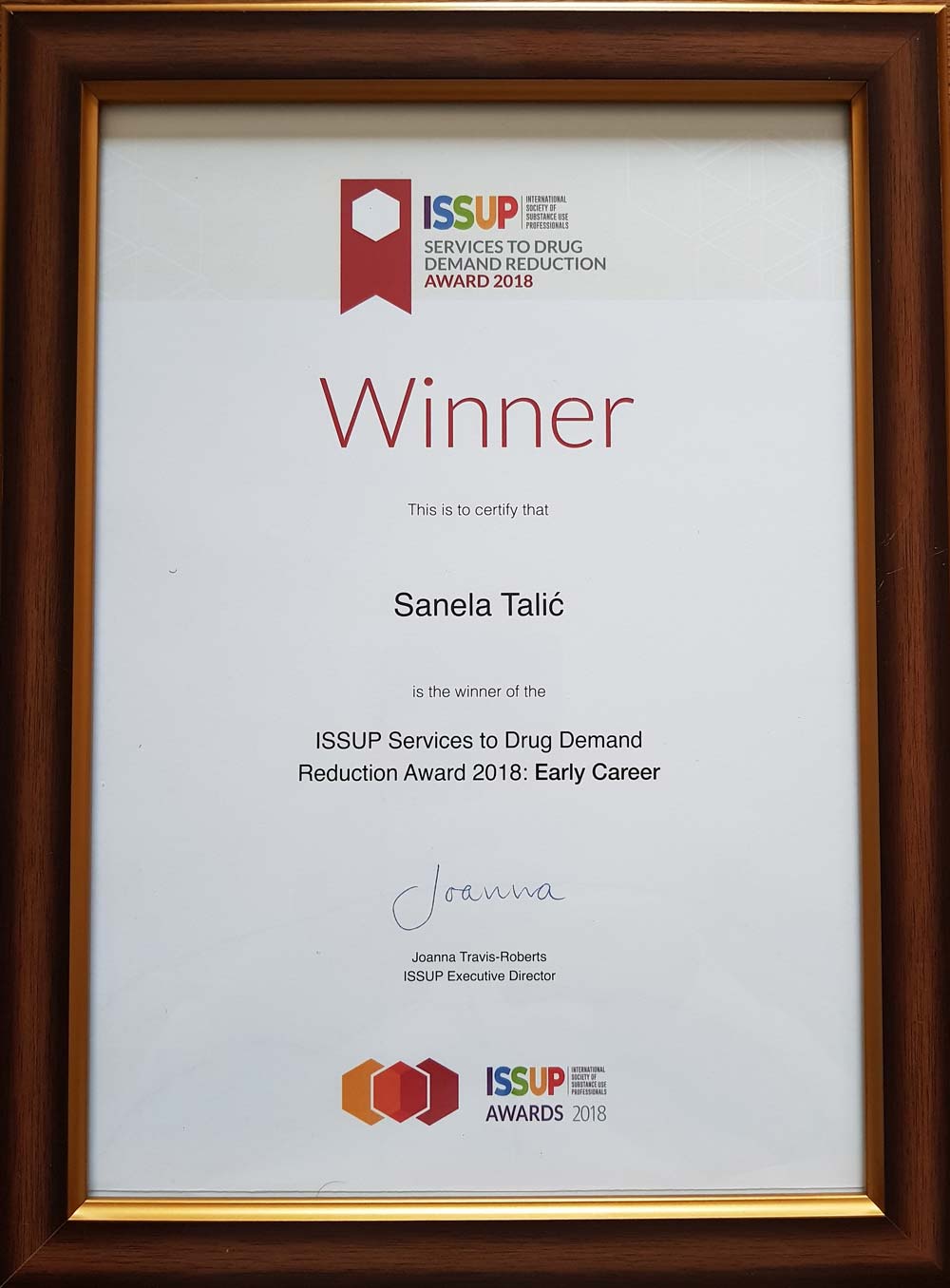 Early Career Award